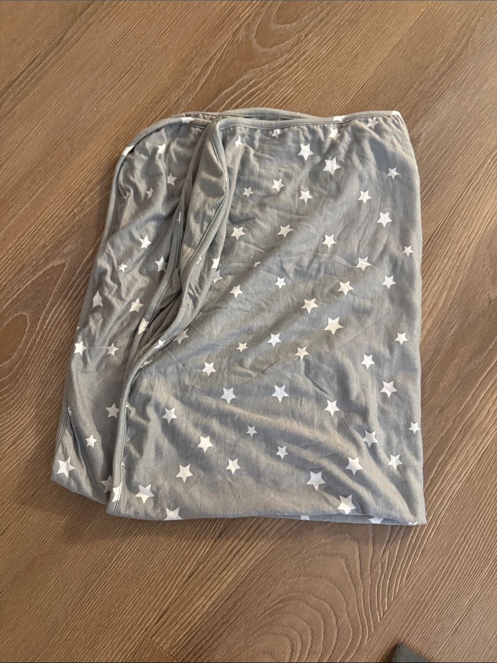 Gunamuna mini cloud blanket - 0.5 TOG grey stars